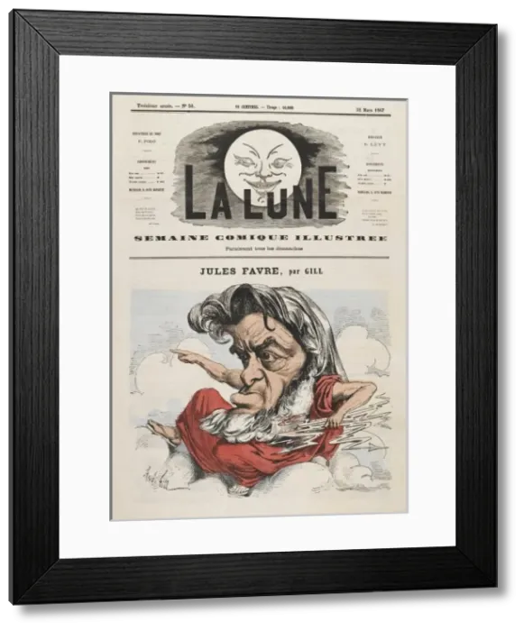 Framed Print : Jules Favre (Gill) Framed Print : Jules Favre (Gill)