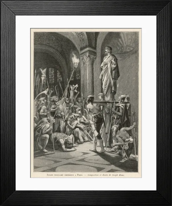Framed Print : Julianus Proclaimed Framed Print : Julianus Proclaimed