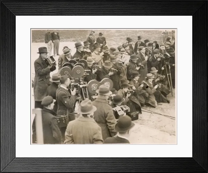 Framed Print : Press Photos / Heston / 1933 Framed Print : Press Photos / Heston / 1933