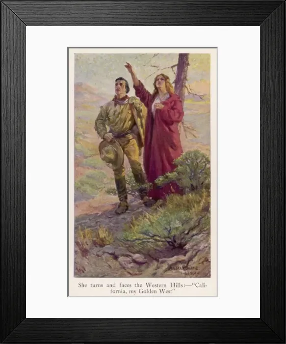Framed Print : Puccini / Fanciulla / Fp Framed Print : Puccini / Fanciulla / Fp