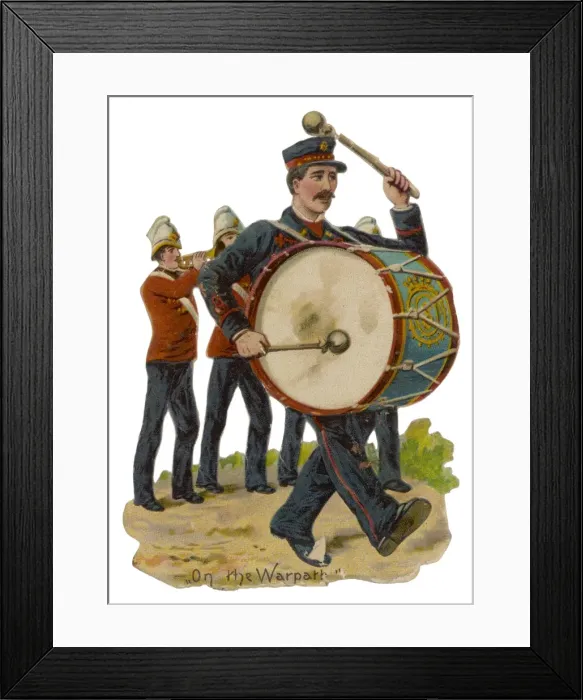 Framed Print : Cornet and Drum Framed Print : Cornet and Drum