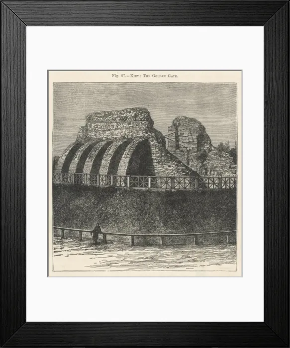 Framed Print : Ukraine / Kiev / Golden Gate Framed Print : Ukraine / Kiev / Golden Gate