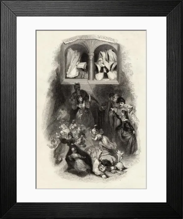 Framed Print : Merry Wives of Windsor Framed Print : Merry Wives of Windsor