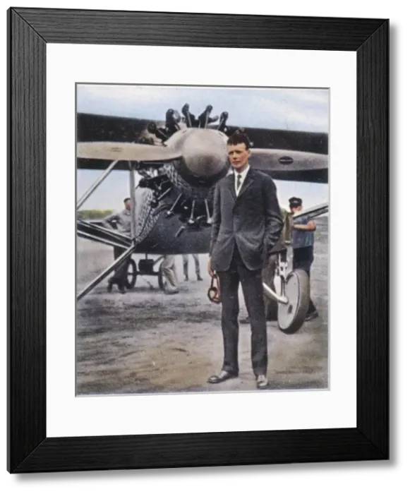 Framed Print : Lindbergh / Nachkriegszeit Framed Print : Lindbergh / Nachkriegszeit
