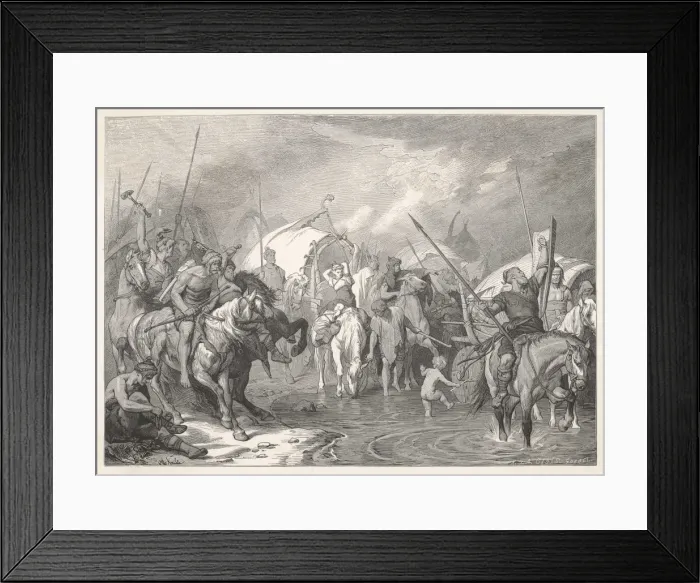 Framed Print : Wandering Tribes Framed Print : Wandering Tribes