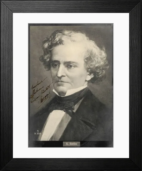 Framed Print : Berlioz Postcard Framed Print : Berlioz Postcard