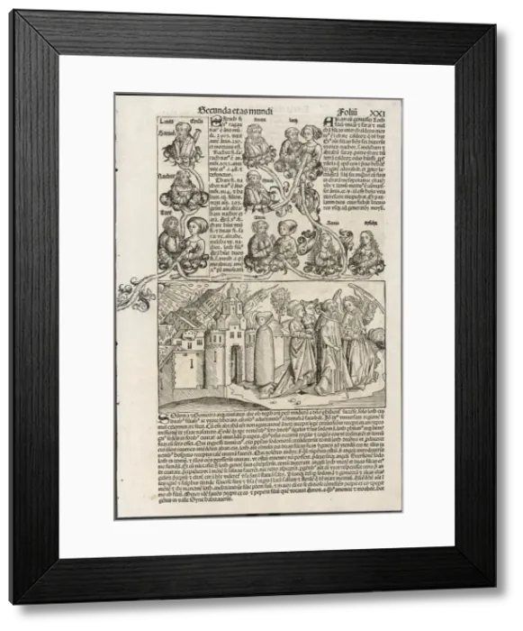 Framed Print : Nurnberg Chronik 1493 Framed Print : Nurnberg Chronik 1493