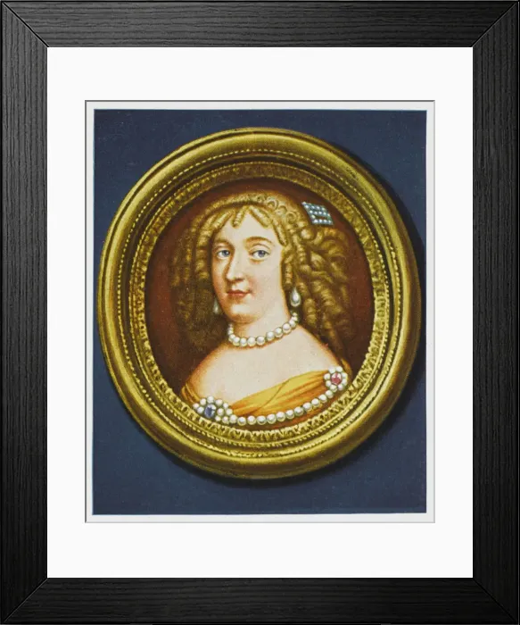 Framed Print : Maintenon / Petitot / Miniat Framed Print : Maintenon / Petitot / Miniat