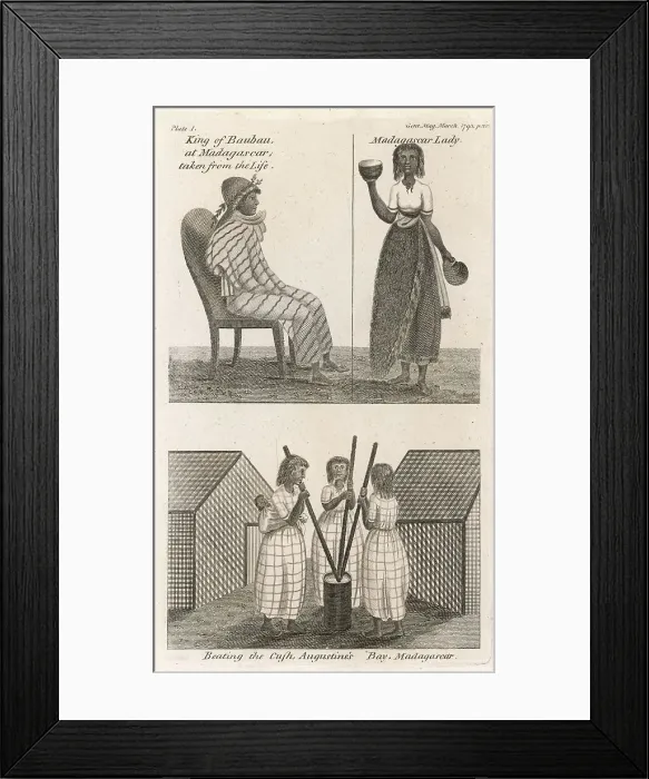 Framed Print : Racial / E Africa / Various Framed Print : Racial / E Africa / Various