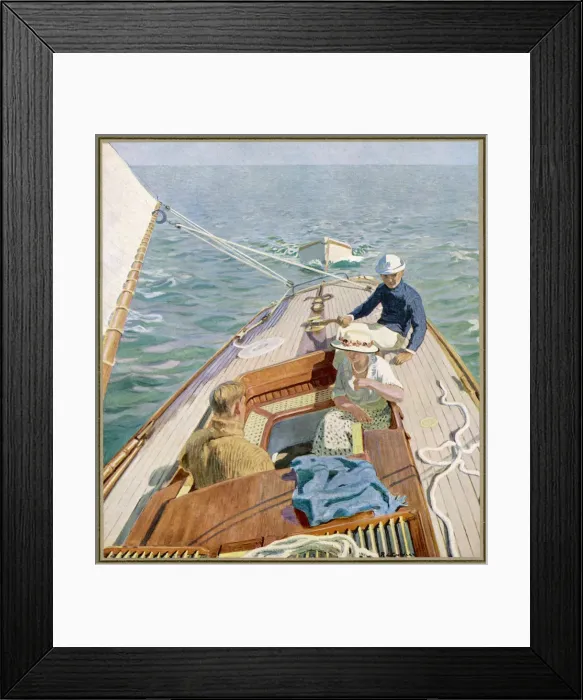 Framed Print : Family at Sea Framed Print : Family at Sea