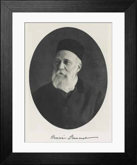 Framed Print : Jean-Henri Dunant Framed Print : Jean-Henri Dunant
