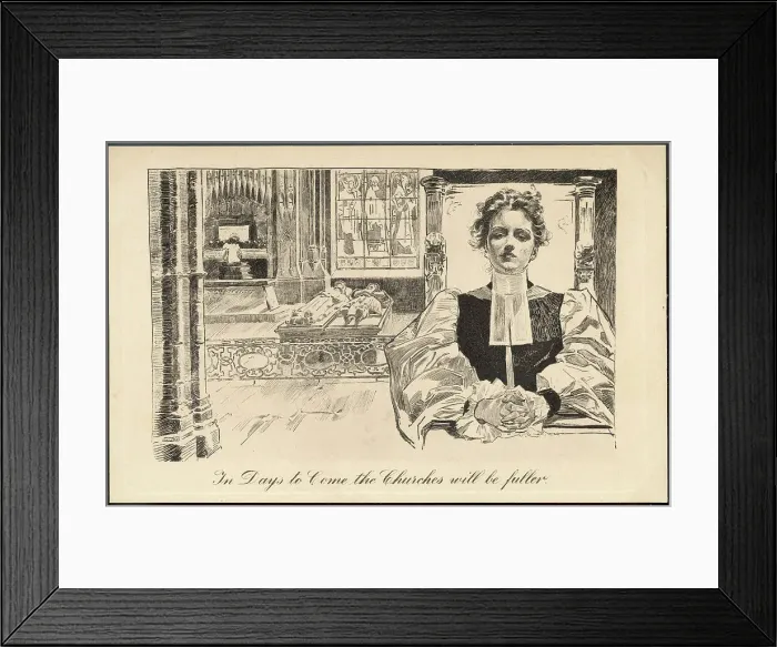 Framed Print : Women Priests