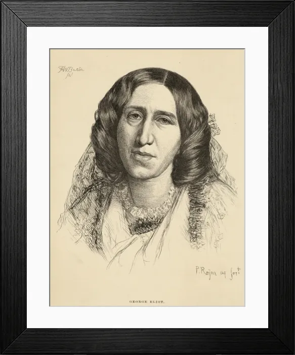 Framed Print : George Eliot Burton Framed Print : George Eliot Burton