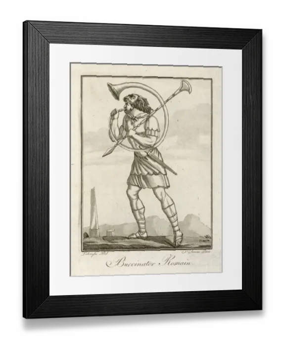 Framed Print : Roman Bucinator Framed Print : Roman Bucinator