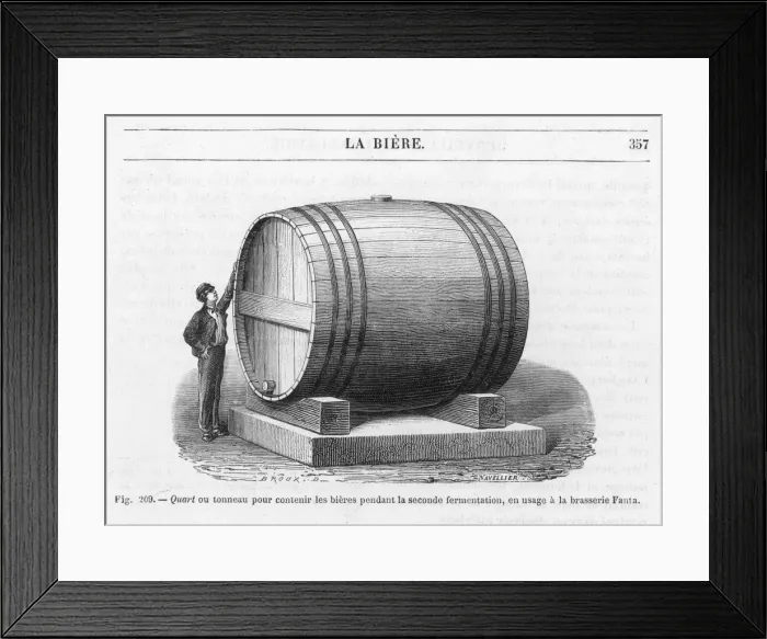 Framed Print : Beer Barrel at Fanta Framed Print : Beer Barrel at Fanta