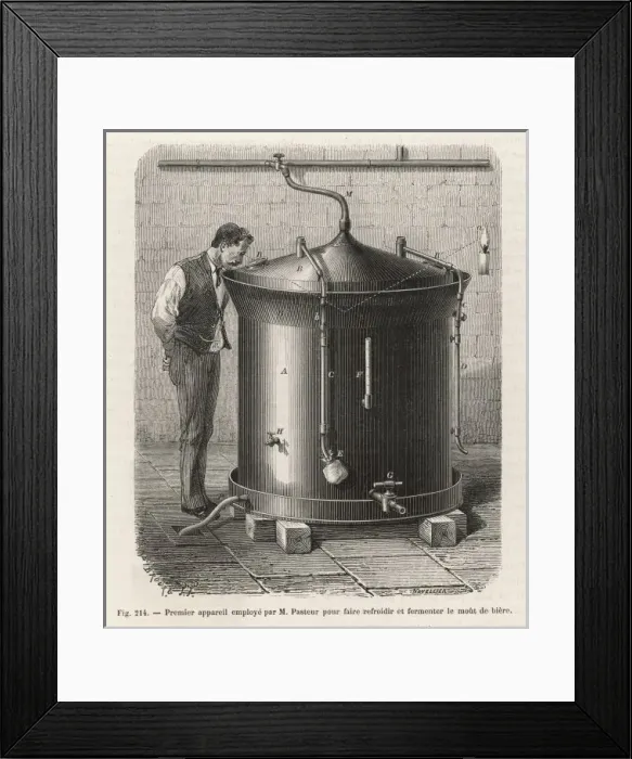 Framed Print : Pasteurs Apparatus Framed Print : Pasteurs Apparatus