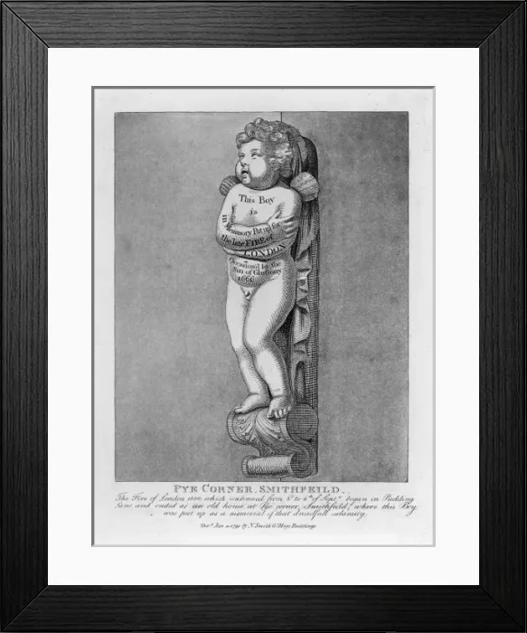 Framed Print : Great Fire / 1666 / Memorial Framed Print : Great Fire / 1666 / Memorial