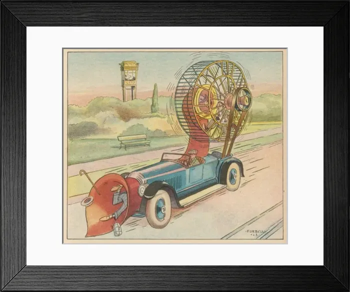 Framed Print : Dealing with Jaywalkers Framed Print : Dealing with Jaywalkers