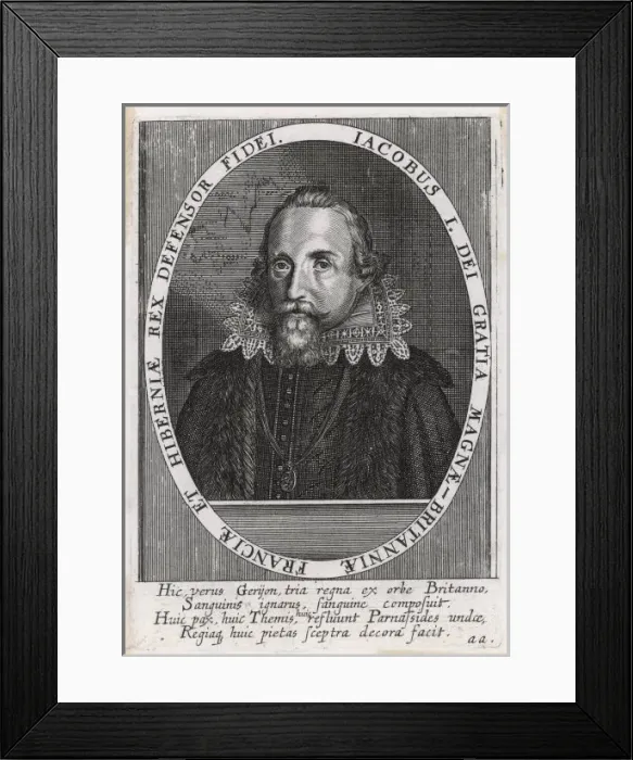 Framed Print : James I (Anon) Framed Print : James I (Anon)