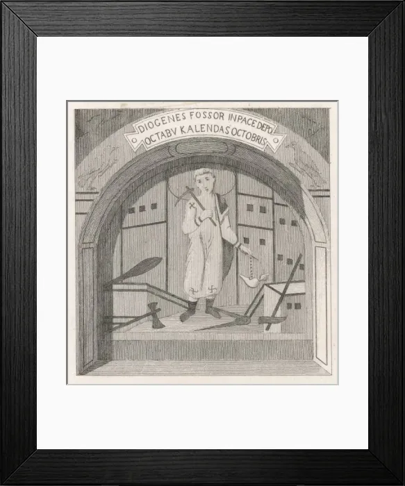 Framed Print : In the Catacombs Framed Print : In the Catacombs