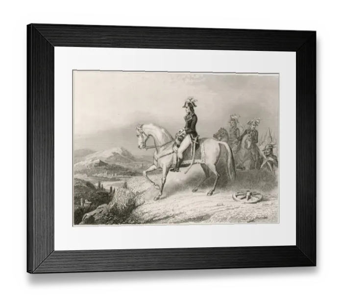 Framed Print : Napoleon I (Scheffer) Framed Print : Napoleon I (Scheffer)