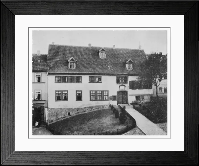 Framed Print : Bachs Home, Eisenach Framed Print : Bachs Home, Eisenach