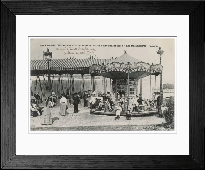 Framed Print : Carousel / France Framed Print : Carousel / France