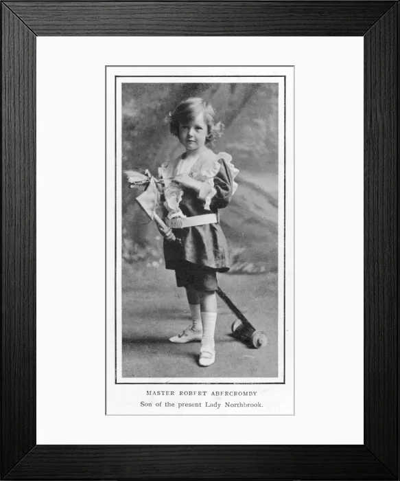 Framed Print : Master Robert & Horse Framed Print : Master Robert & Horse