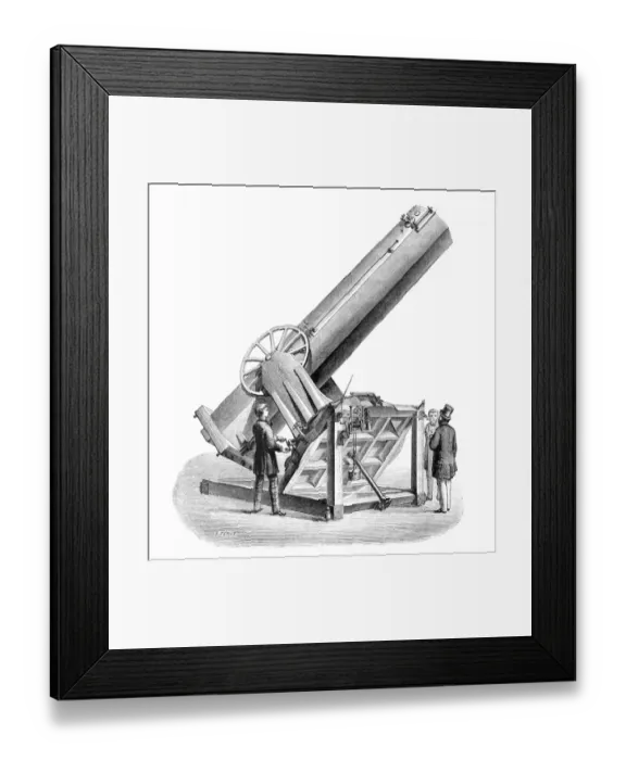 Framed Print : Foucaults Telescope Framed Print : Foucaults Telescope