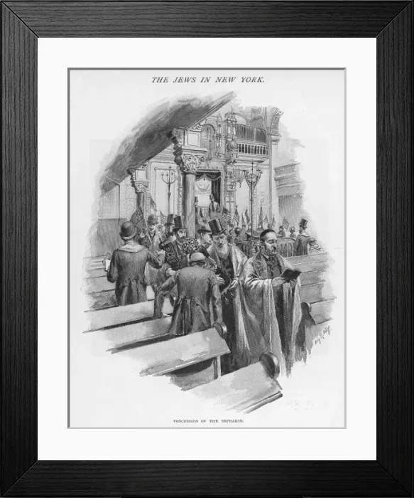 Framed Print : Procession of Sepharim Framed Print : Procession of Sepharim