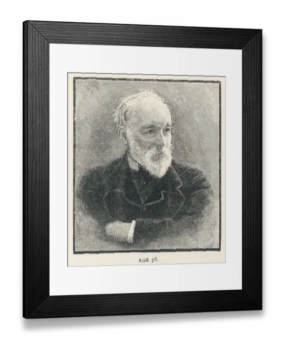 Framed Print : Samuel Smiles Le Lieure Framed Print : Samuel Smiles Le Lieure