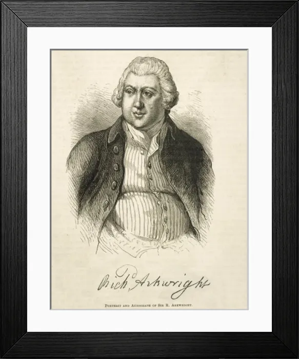 Framed Print : Arkwright W Signature Framed Print : Arkwright W Signature
