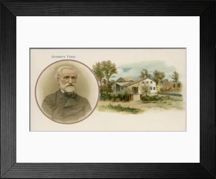 Framed Print : Verdi Roncole B place Framed Print : Verdi Roncole B place
