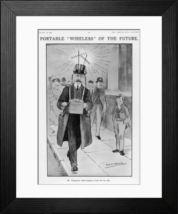 Framed Print : Portable Radio Foreseen Framed Print : Portable Radio Foreseen