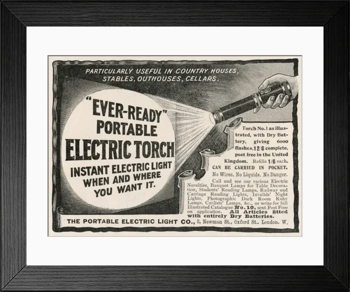 Framed Print : Lighting / Electric Torch Framed Print : Lighting / Electric Torch
