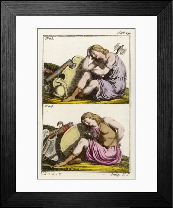 Framed Print : Amazon Warriors Framed Print : Amazon Warriors