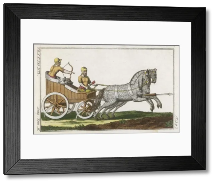 Framed Print : Syrian War Chariot Framed Print : Syrian War Chariot