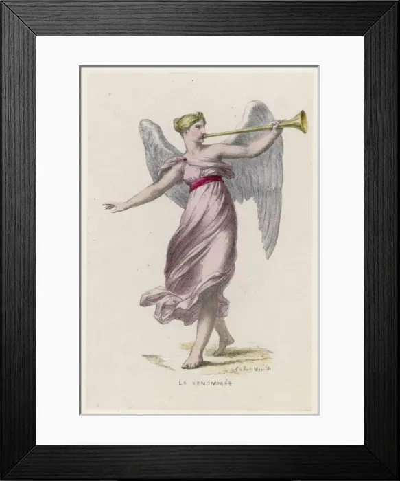 Framed Print : Myth / Classical Myth / Fama Framed Print : Myth / Classical Myth / Fama
