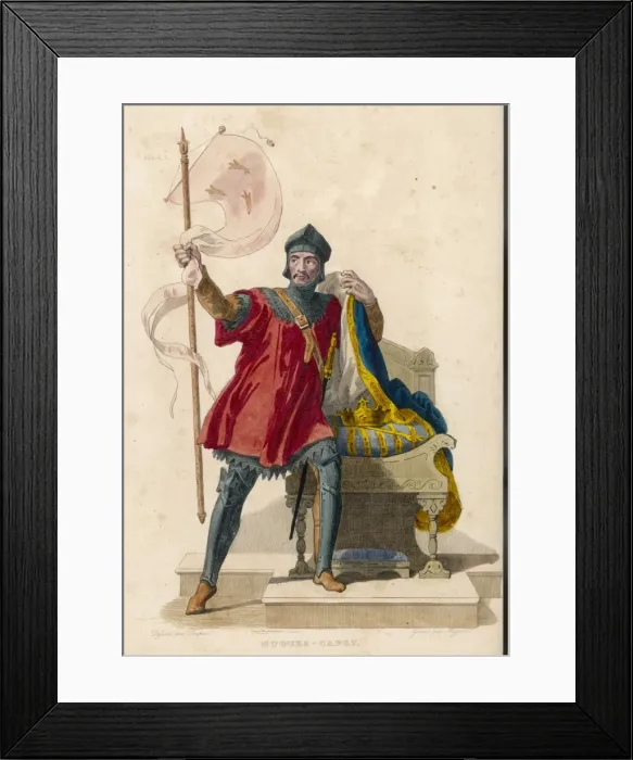 Framed Print : Hugues Capet Framed Print : Hugues Capet