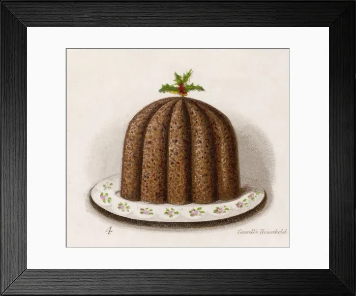 Framed Print : Christmas Pudding Framed Print : Christmas Pudding