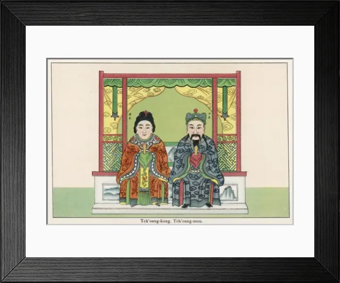 Framed Print : Spirits of the Bed Framed Print : Spirits of the Bed