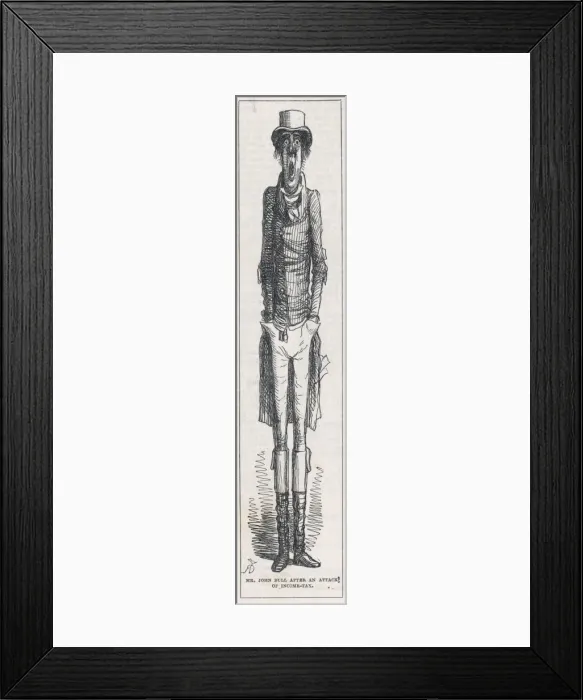 Framed Print : John Bull after Tax Framed Print : John Bull after Tax