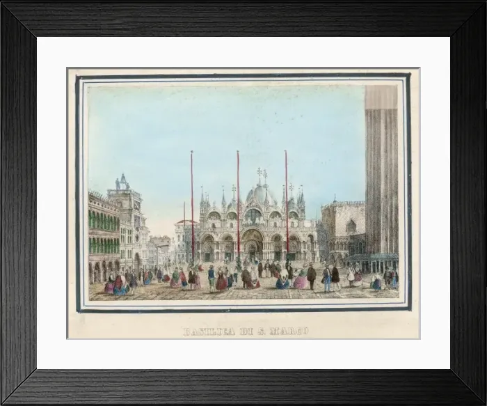 Framed Print : Venice  /  St Marks Square