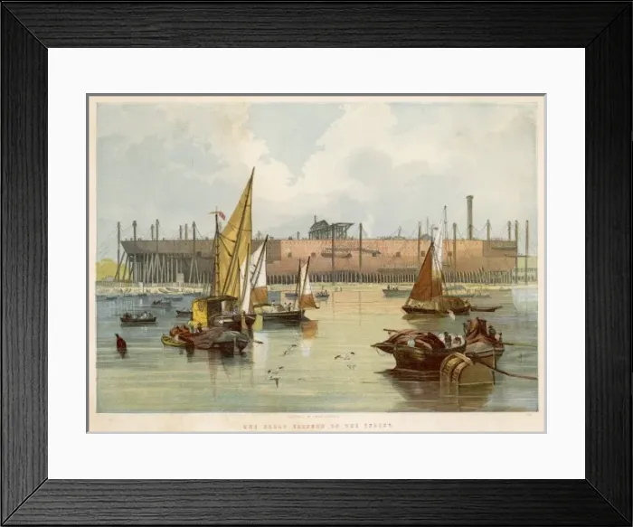 Framed Print : Great Eastern Construct Framed Print : Great Eastern Construct