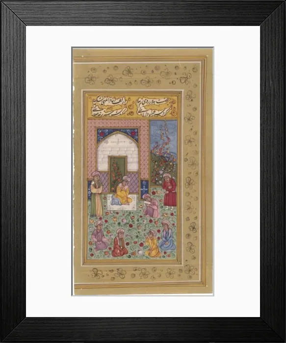 Framed Print : Indian Teacher 16C Framed Print : Indian Teacher 16C