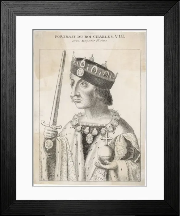 Framed Print : Charles VIII of France Framed Print : Charles VIII of France