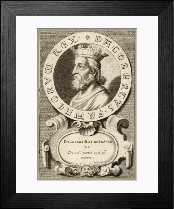 Framed Print : DAGOBERT I Framed Print : DAGOBERT I