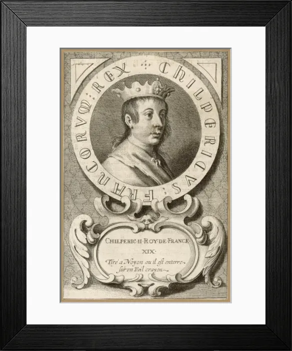Framed Print : Chilperic II Framed Print : Chilperic II