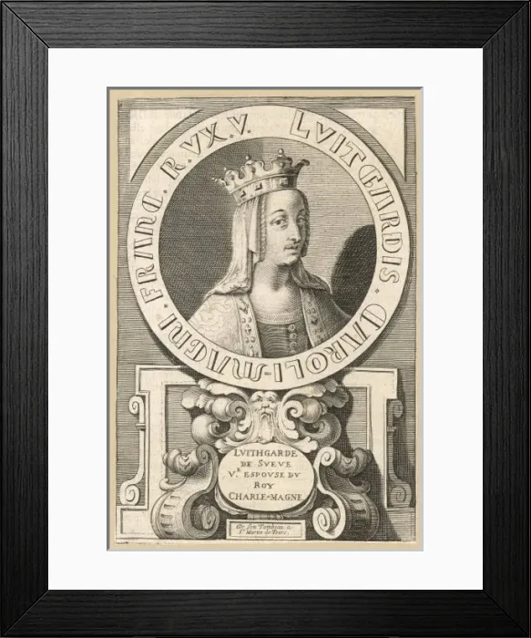 Framed Print : Luithgarde De Sueve Framed Print : Luithgarde De Sueve