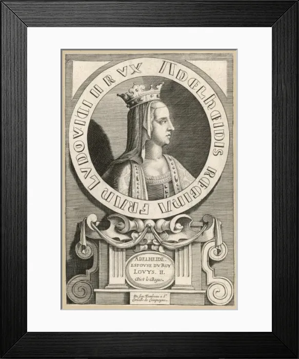 Framed Print : Adelheide, Queen Framed Print : Adelheide, Queen